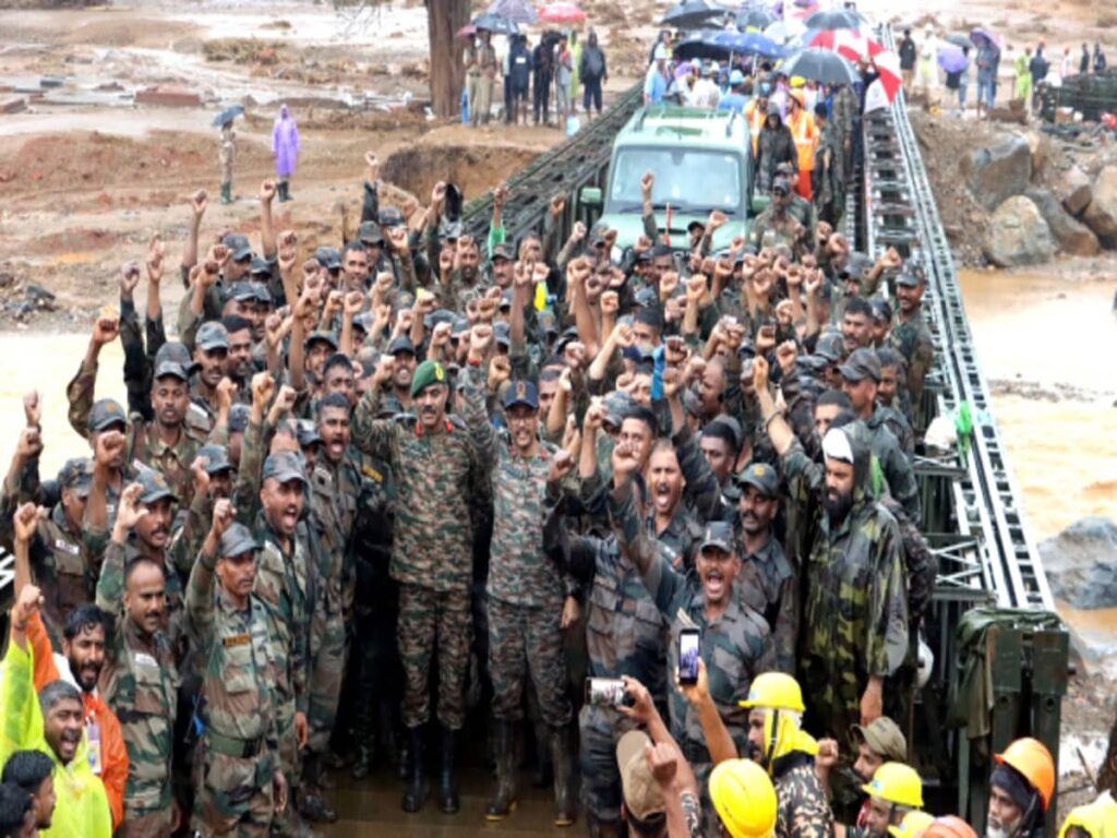 Wayanad Landslides : वायनाड में सेना के जवानों ने किया कुछ ऐसा की सभी कर रहे है तारीफ