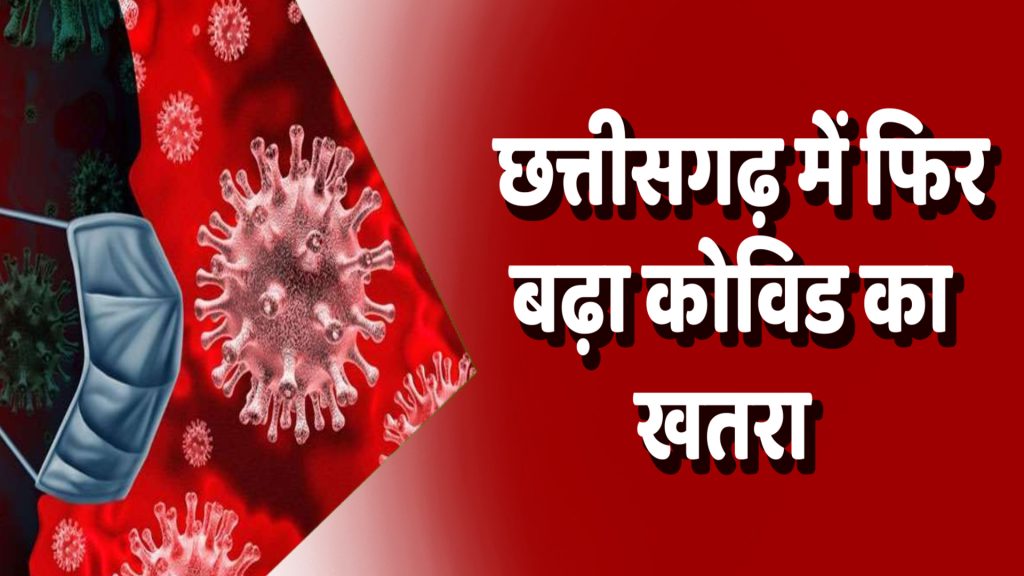 CG News : छत्तीसगढ़ में फिर बढ़ा कोविड का खतरा, रायपुर में एक दिन में 10 नए केस 