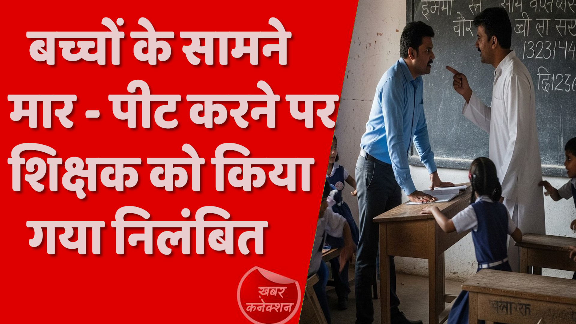  CG News : कक्षा में बच्चों के सामने शिक्षकों ने की मारपीट, एक शिक्षक निलंबित 
