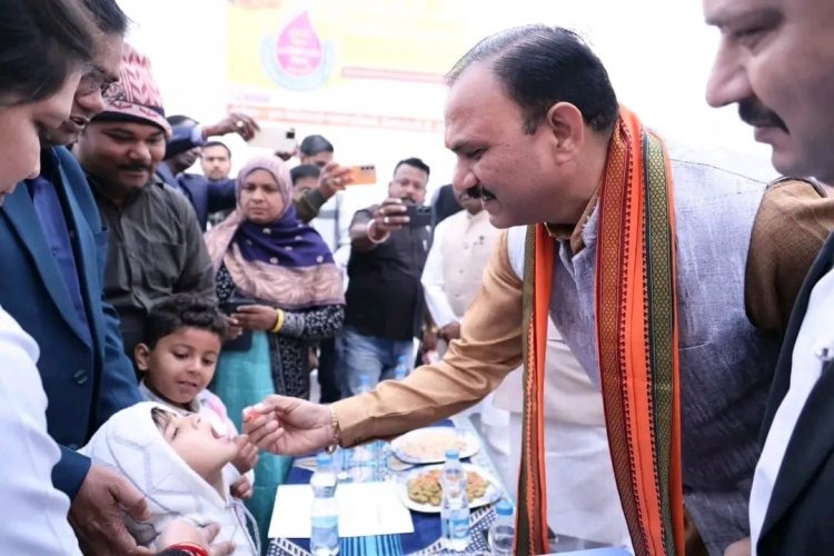 CG News: राष्ट्रीय पल्स पोलियो अभियान 2025 की शुरुआत, स्वास्थ्य मंत्री ने दिलाई पोलियो मुक्त भारत की शपथ