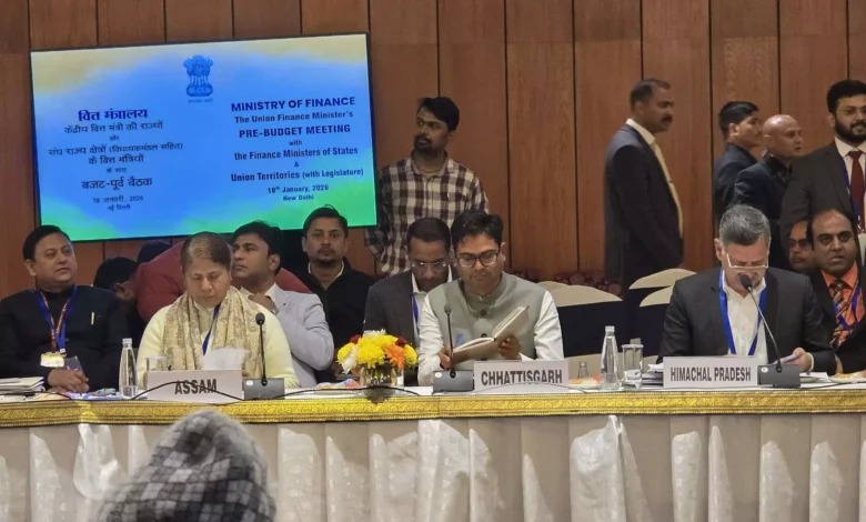 CG News: केंद्रीय बजट 2026-27 को लेकर दिल्ली में वित्त मंत्रियों की अहम बैठक, केन्द्रीय वित्त मंत्री हुए शामिल