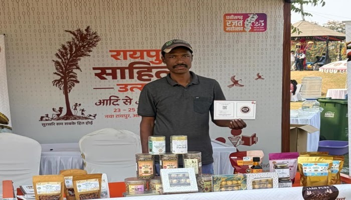 Jashpur News: रायपुर साहित्य उत्सव में जशपुर का गृह ब्रांड ‘जशप्योर’ बना आकर्षण का केंद्र