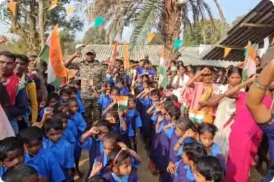 CG News: सुकमा के गोगुंडा में दशकों बाद गूंजा ‘जन गण मन’, लाल आतंक पर संविधान की विजय