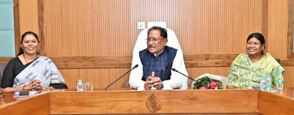 CG News: ग्रामीण विकास में सरपंचों की भूमिका अहम मुख्यमंत्री श्री विष्णु देव साय