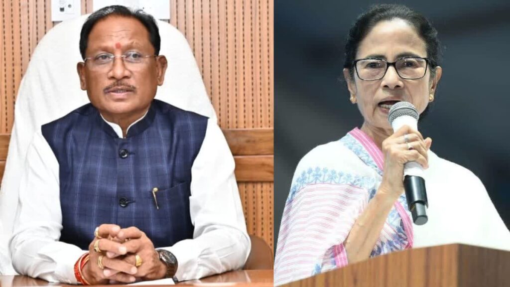 CG News: सीएम साय ने ममता बनर्जी से मांगी माफी, राष्ट्रपति के सम्मान का उठाया मुद्दा