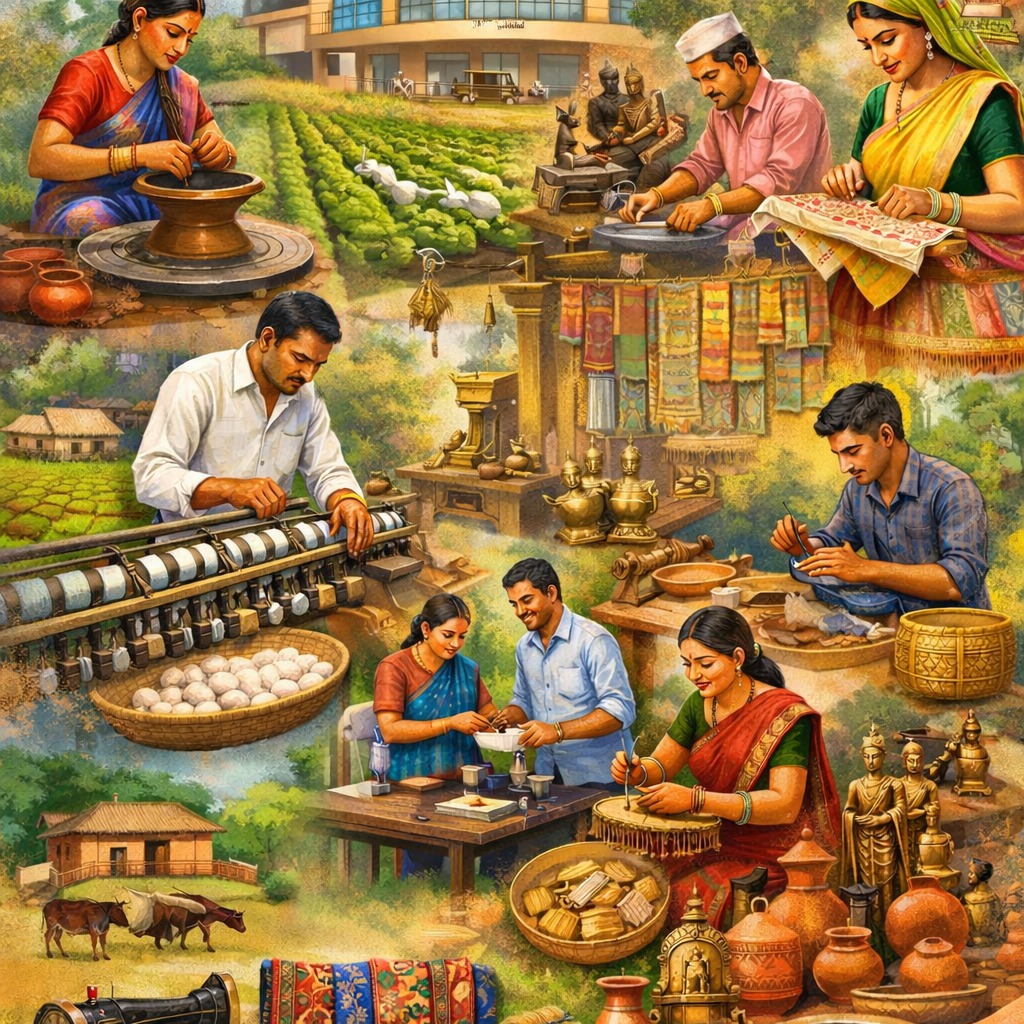 CG News: छत्तीसगढ़ ग्रामोद्योग बजट 2026-27: कुटीर उद्योग, बुनकरों और शिल्पियों को सशक्त बनाने पर सरकार का फोकस