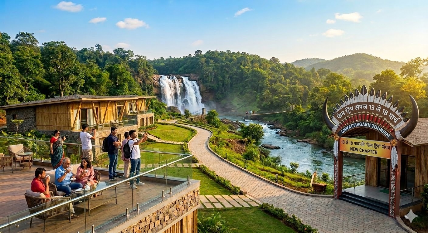 CG News: छत्तीसगढ़ पर्यटन का नया अध्याय: 8 राज्यों के 30 बड़े टूर ऑपरेटर्स ने जाना 'हिडन जेम' का रहस्य, 13 से 18 मार्च की 'फेम ट्रिप' संपन्न