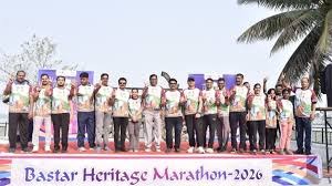 CG News: बस्तर हेरिटेज मैराथन 2026: खेल, पर्यटन और संस्कृति का महा संगम
