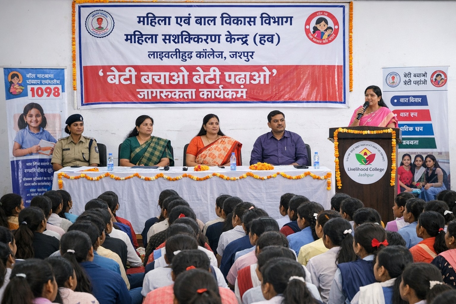 Jashpur News: जशपुर में बेटियों के लिए जागरूकता कार्यक्रम, बालिकाओं को मिली कानूनी अधिकारों और स्वच्छता की जानकारी