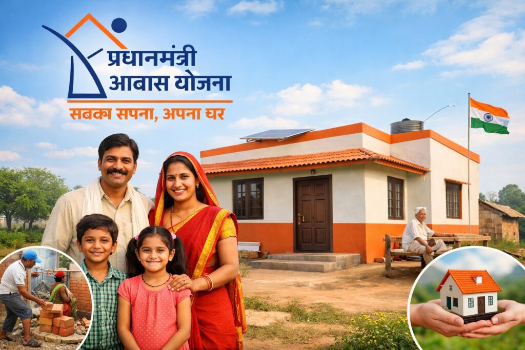 CG News: प्रधानमंत्री आवास योजना से बदली जिंदगी, कच्चे घर से पक्के मकान तक का सफर