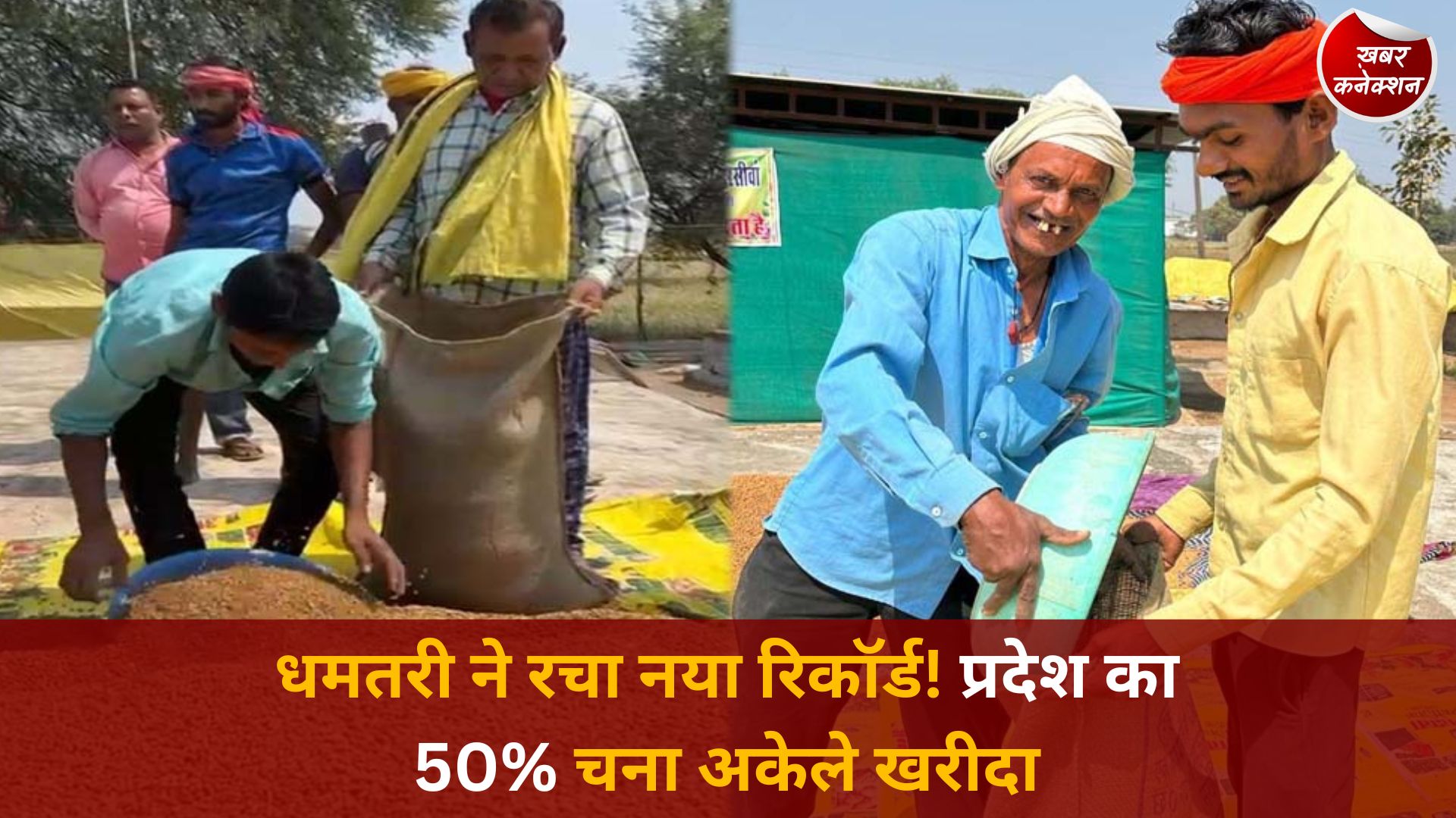 CG News: विश्व की सबसे बड़ी अनाज भंडारण योजना में धमतरी बना मॉडल जिला, चना खरीदी में बनाया कीर्तिमान