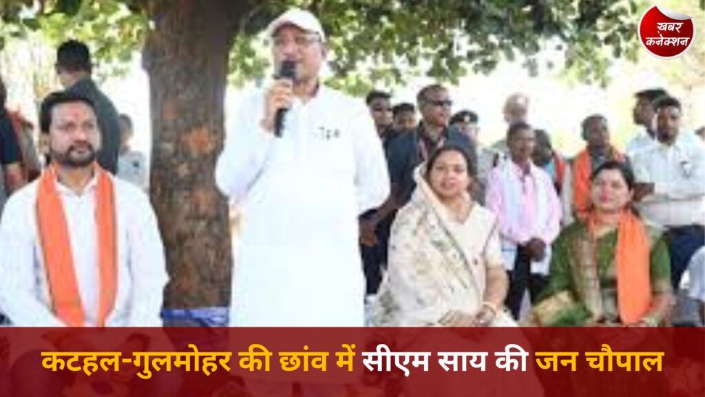 CG News: सरोधी में मुख्यमंत्री साय की जनचौपाल, ग्रामीणों से सीधा संवाद