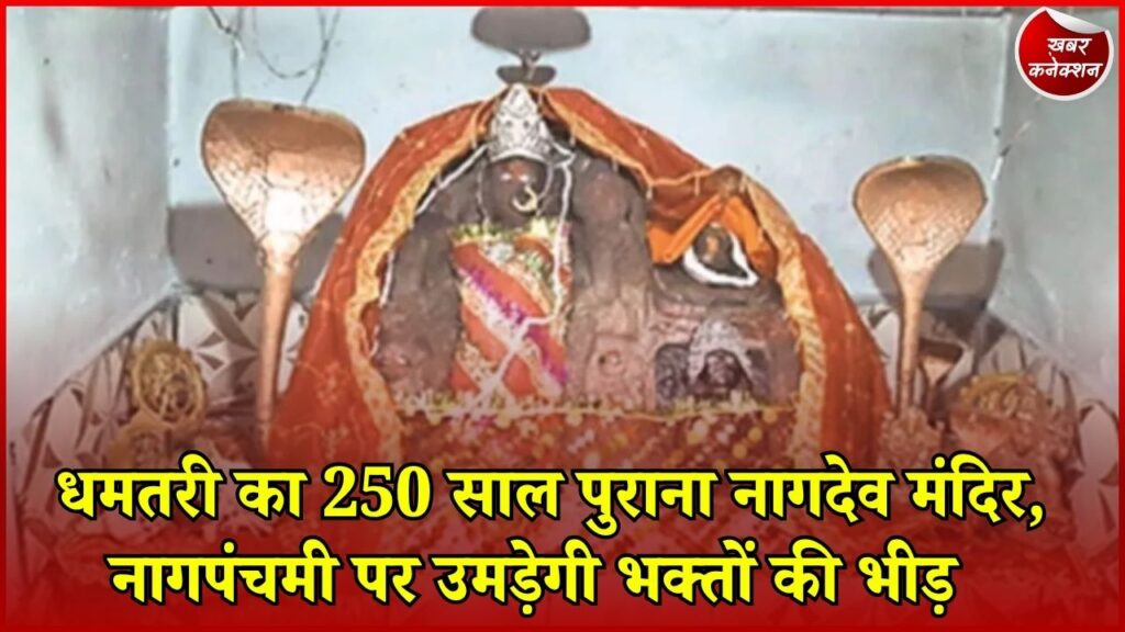 CG News: धमतरी के प्राचीन नागदेव मंदिर की अनोखी मान्यता, 250 साल पुरानी विरासत से जुड़ी आस्था