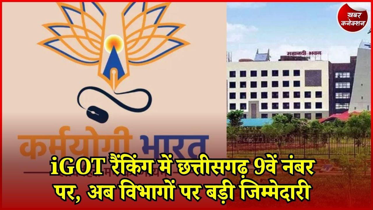 CG News: iGOT Karmayogi Ranking: छत्तीसगढ़ 9वें स्थान पर, रैंकिंग सुधारने के लिए सरकार ने जारी किए निर्देश